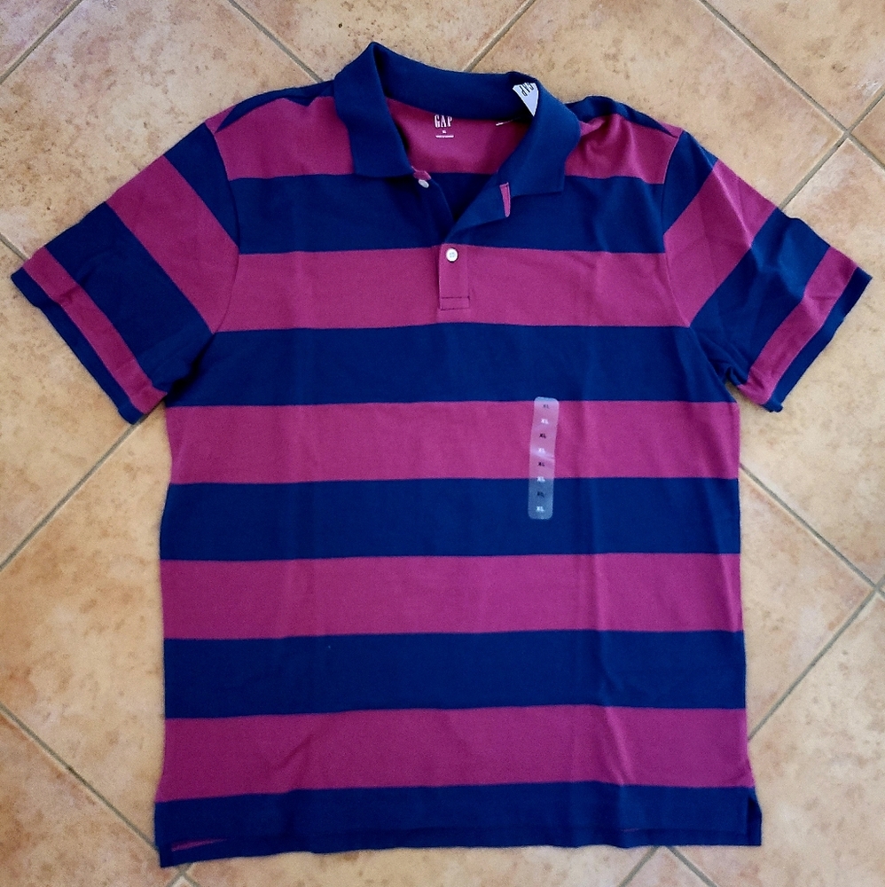 🥳FINAL PRICE👍👕 NWT‼️ GAP brand Men's Polo - Picture 6 of 13